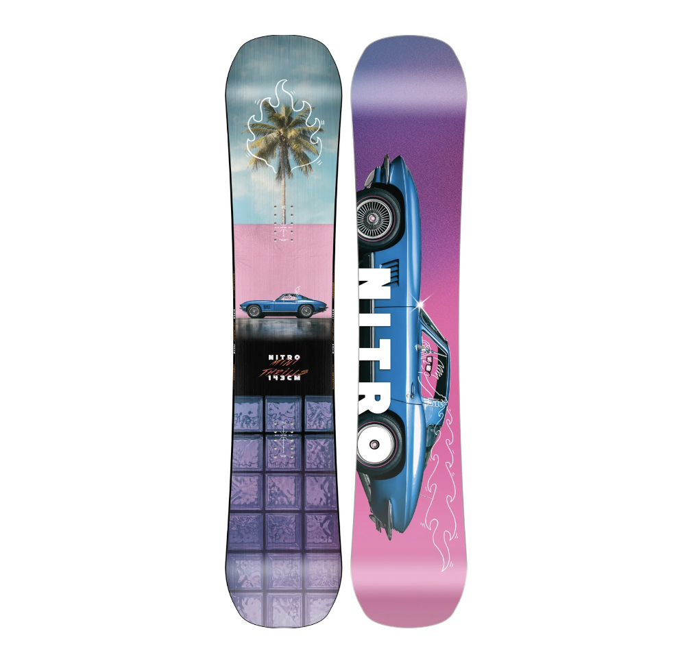 Nitro Mini Thrills Youth Snowboard 2025 — Invasion Snowboard Shop